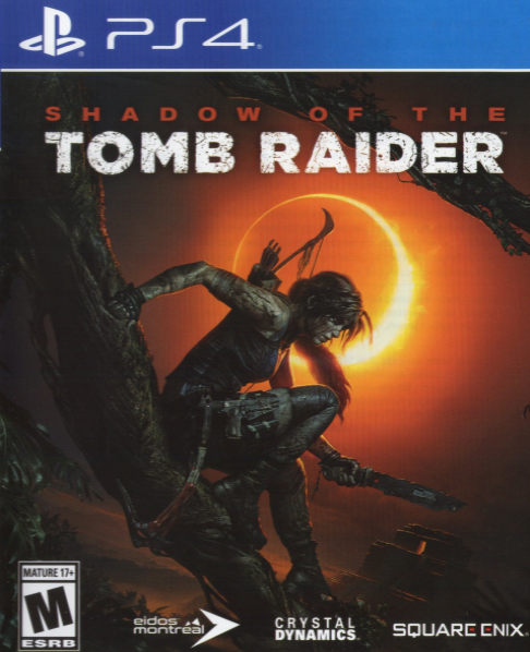 Shadow of The Tomb Raider box art for Playstation 4