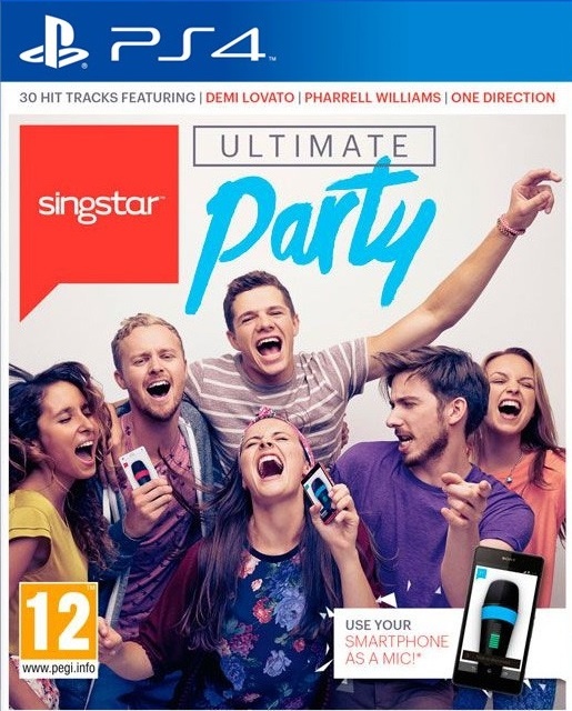 Singstar Ultimate Party box art for Playstation 4