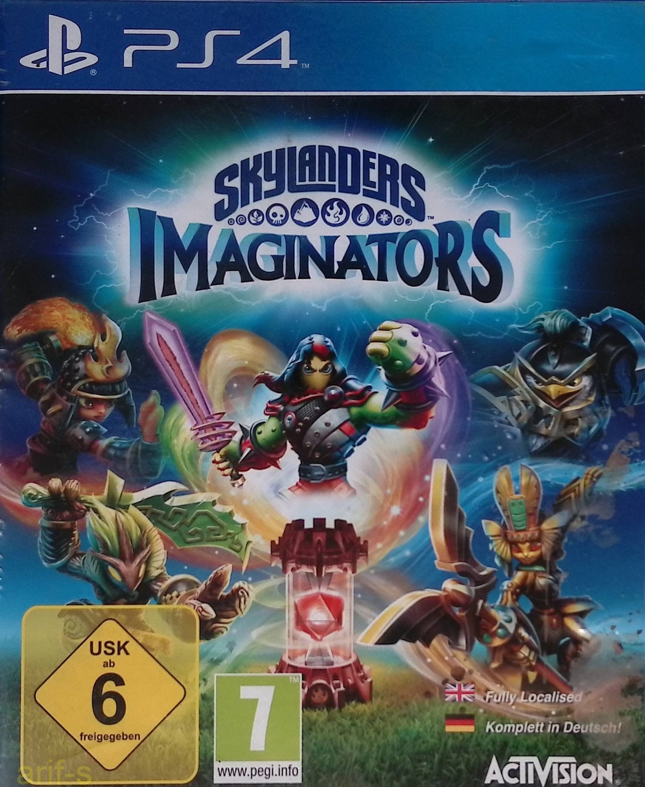 Skylanders Imaginators box art for Playstation 4