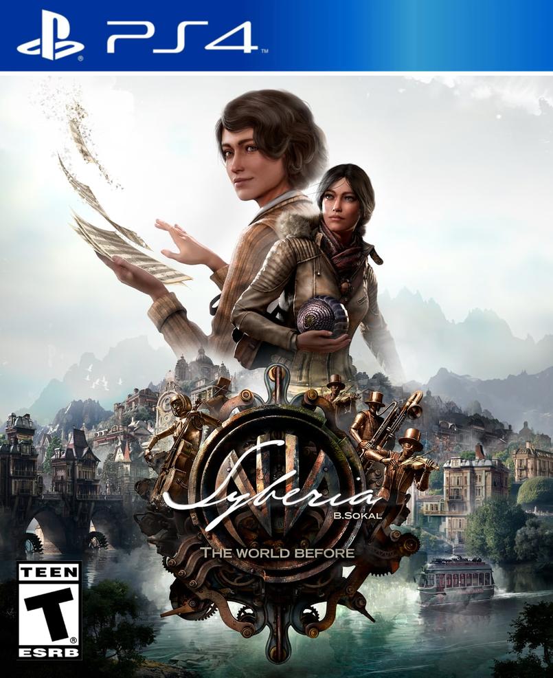Syberia: The World Before box art for Playstation 4