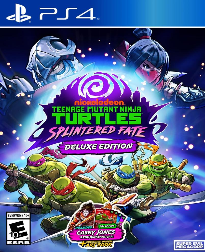 Teenage Mutant Ninja Turtles: Splintered Fate: Deluxe Edition box art for Playstation 4