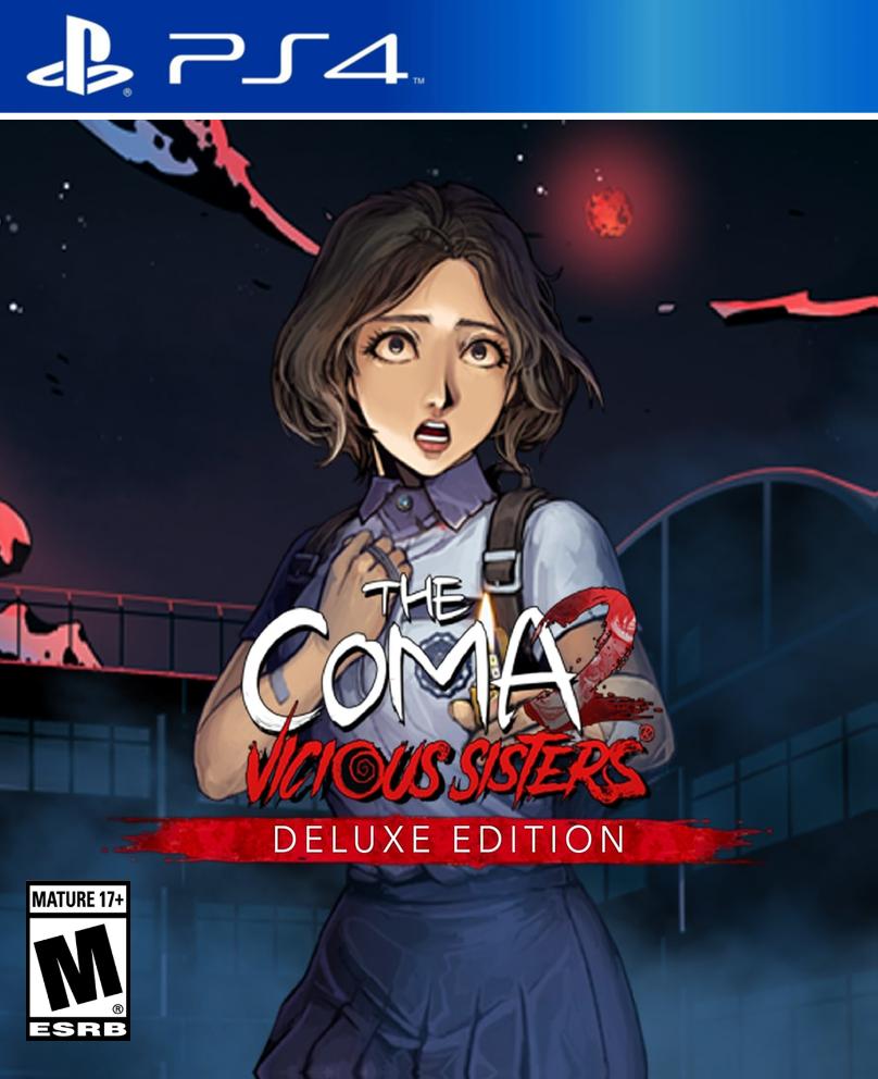 The Coma 2: Vicious Sisters box art for Playstation 4