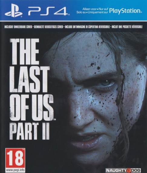 The Last Of Us Part II box art for Playstation 4