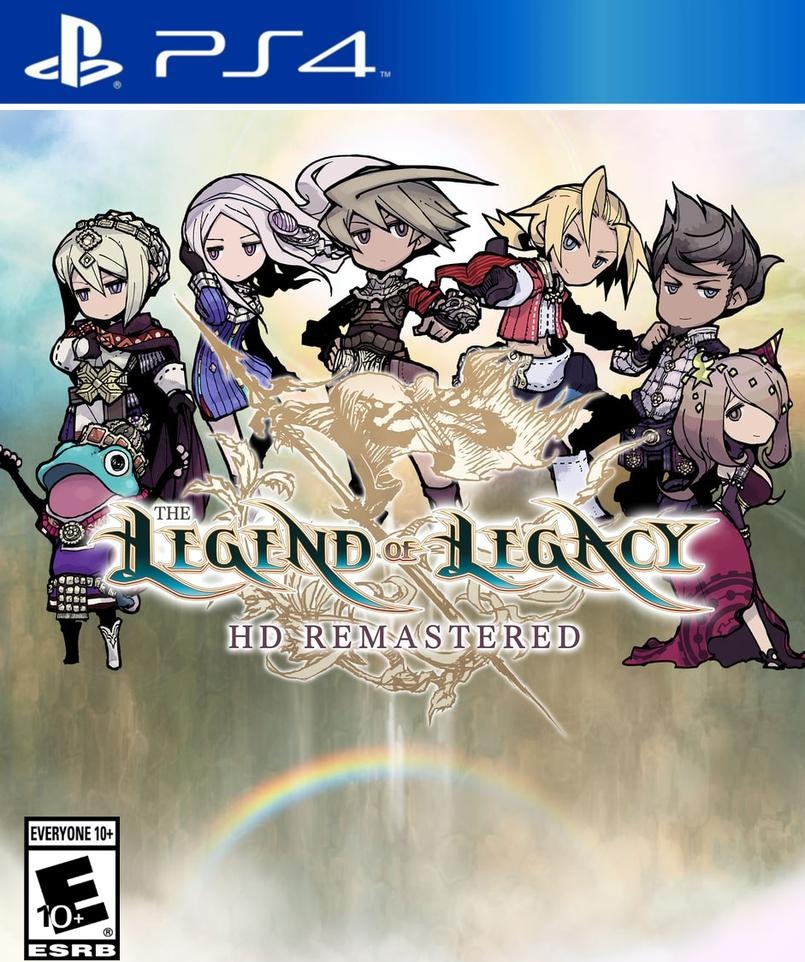 The Legend Of Legacy HD Remastered [Deluxe Edition] box art for Playstation 4