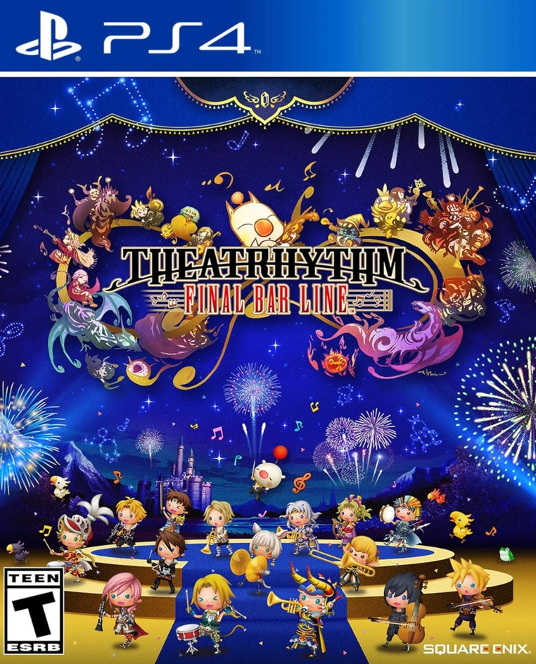 Theatrhythm Final Bar Line box art for Playstation 4