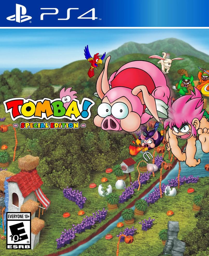 Tomba!: Special Edition box art for Playstation 4