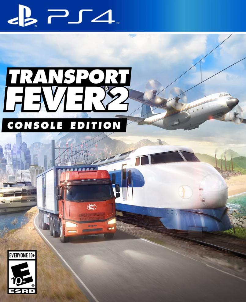 Transport Fever 2: Console Edition box art for Playstation 4