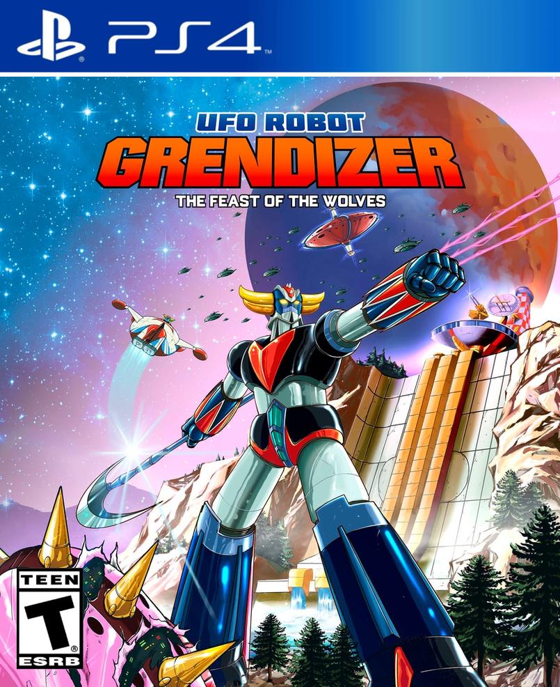UFO Robot Grendizer box art for Playstation 4