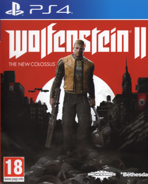 Wolfenstein II: The New Colossus [Steelbook Edition] box art for Playstation 4