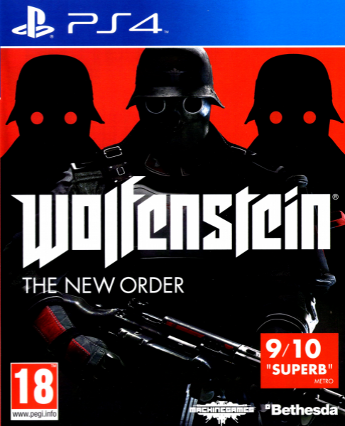 Wolfenstein: The New Order [Occupied Edition] box art for Playstation 4
