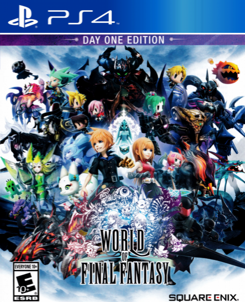 World of Final Fantasy box art for Playstation 4
