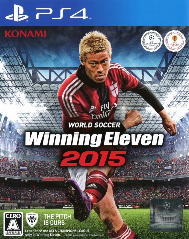 World Soccer Winning Eleven 2015 box art for Playstation 4