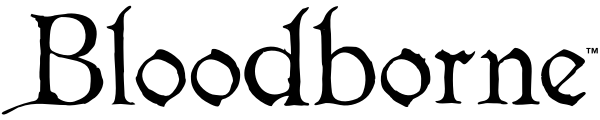 Bloodborne logo for Playstation 4
