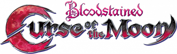 Bloodstained: Curse of the Moon logo for Playstation 4