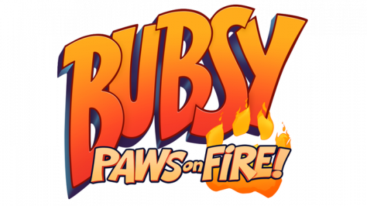 Bubsy Paws on Fire logo for Playstation 4