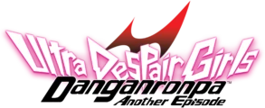 Danganronpa Another Episode Ultra Despair Girls logo for Playstation 4