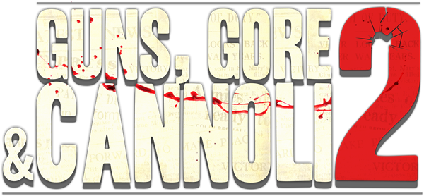 Guns, Gore and Cannoli 2 logo for Playstation 4