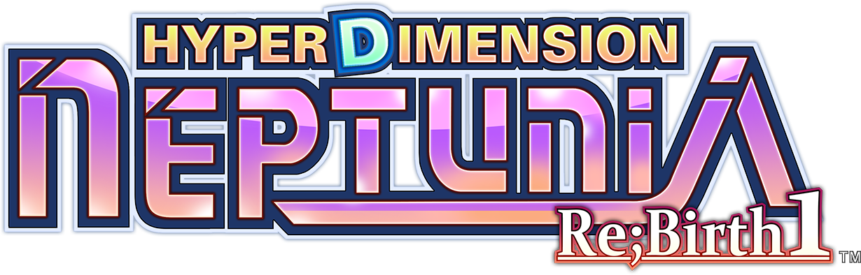 Hyperdimension Neptunia Re;Birth1+ logo for Playstation 4
