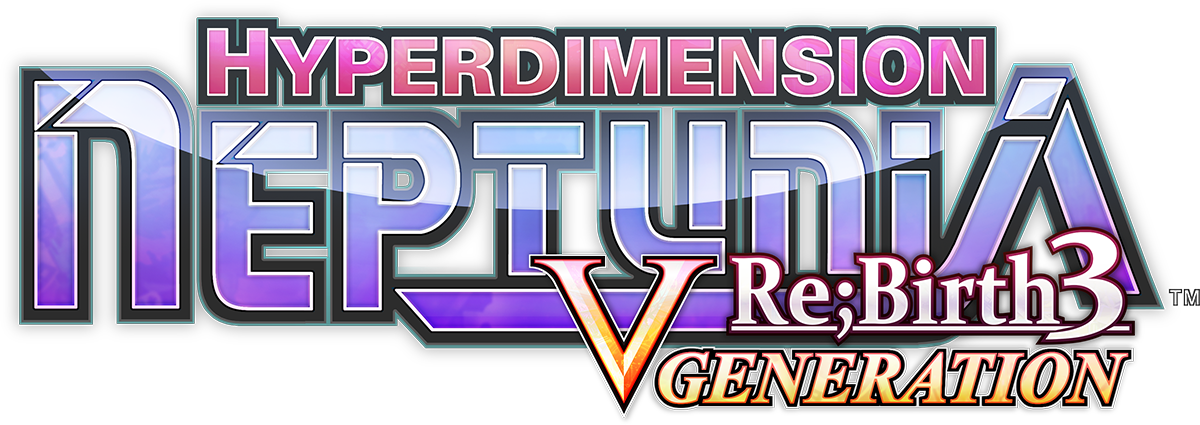 Hyperdimension Neptunia Re;Birth3: V Generation logo for Playstation 4