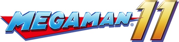 Mega Man 11 logo for Playstation 4