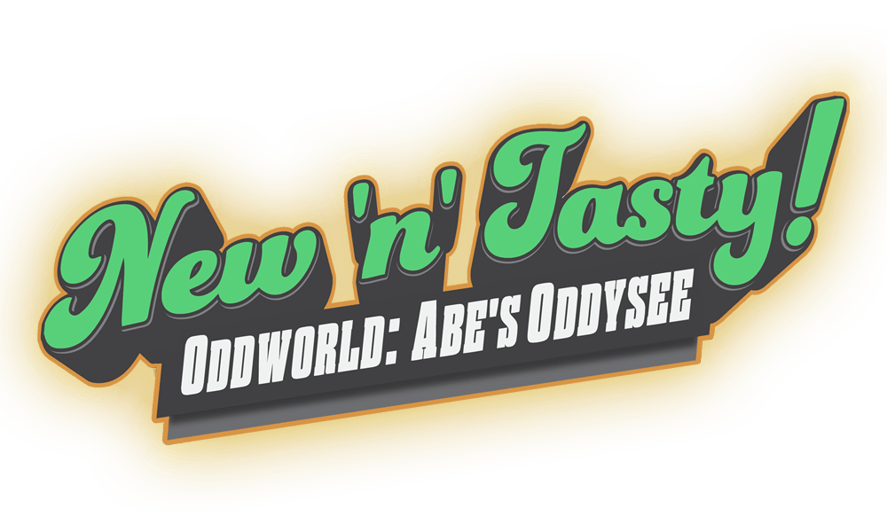 Oddworld New 'n Tasty logo for Playstation 4