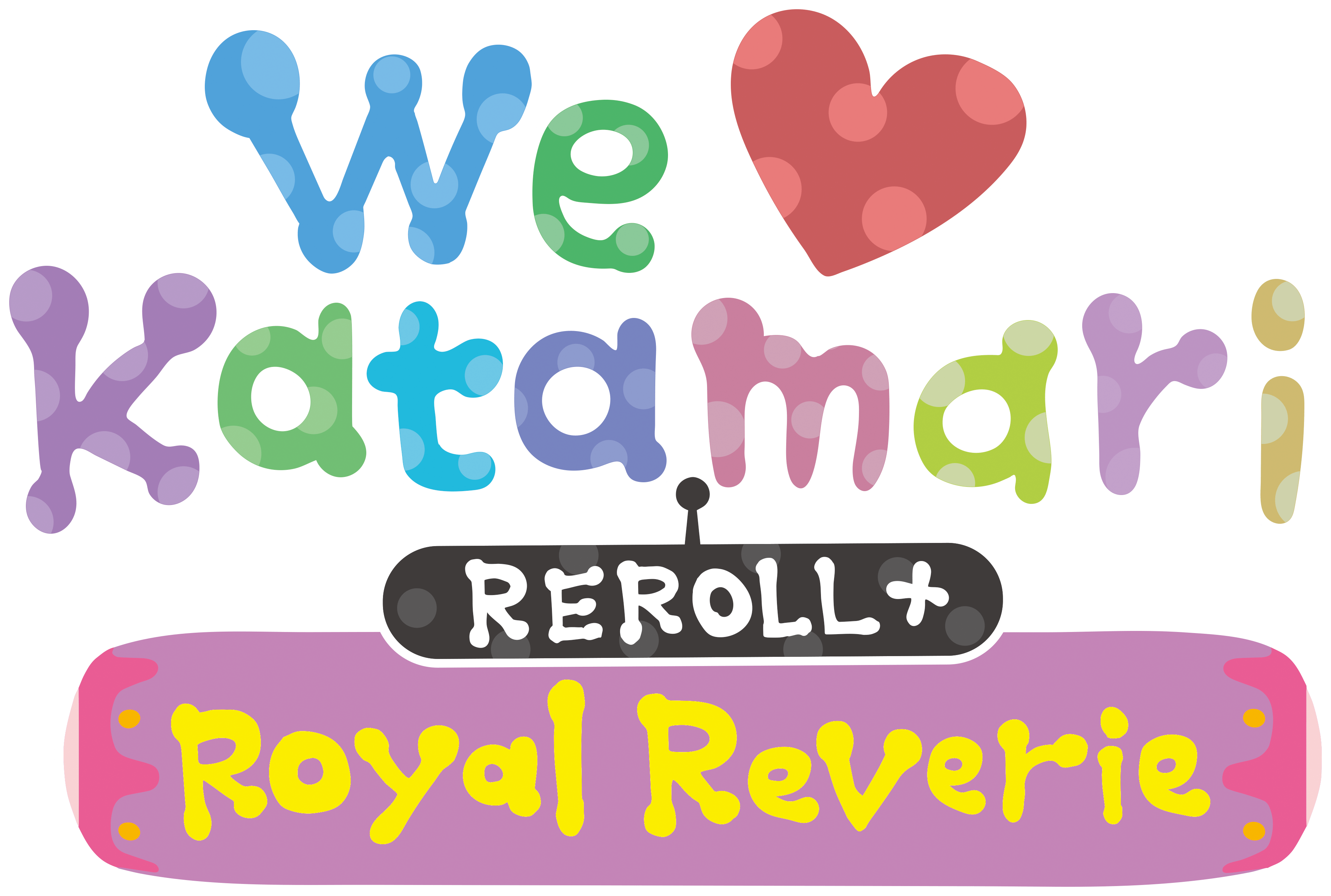 We Love Katamari Reroll + Royal Reverie logo for Playstation 4