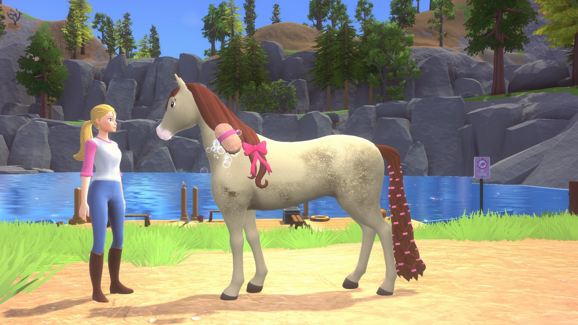 Barbie: Horse Trails screenshot 2 for Playstation 4