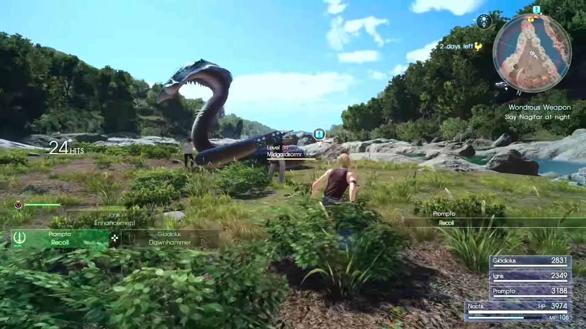 Final Fantasy XV screenshot 3 for Playstation 4