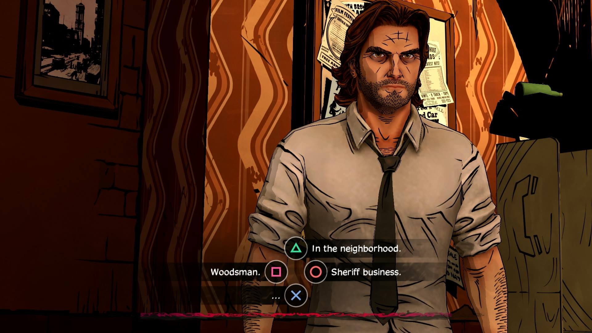 The Wolf Among Us screenshot 2 for Playstation 4