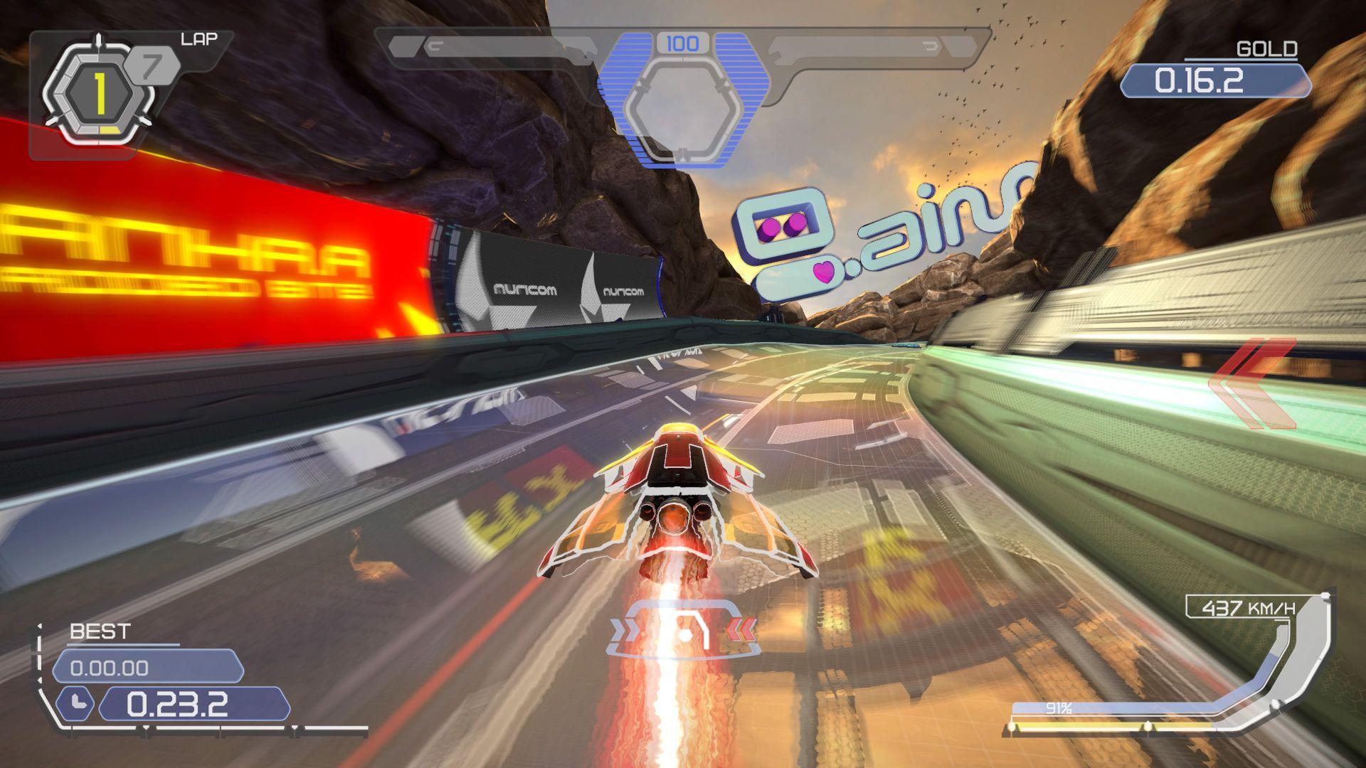 Wipeout Omega Collection screenshot 2 for Playstation 4