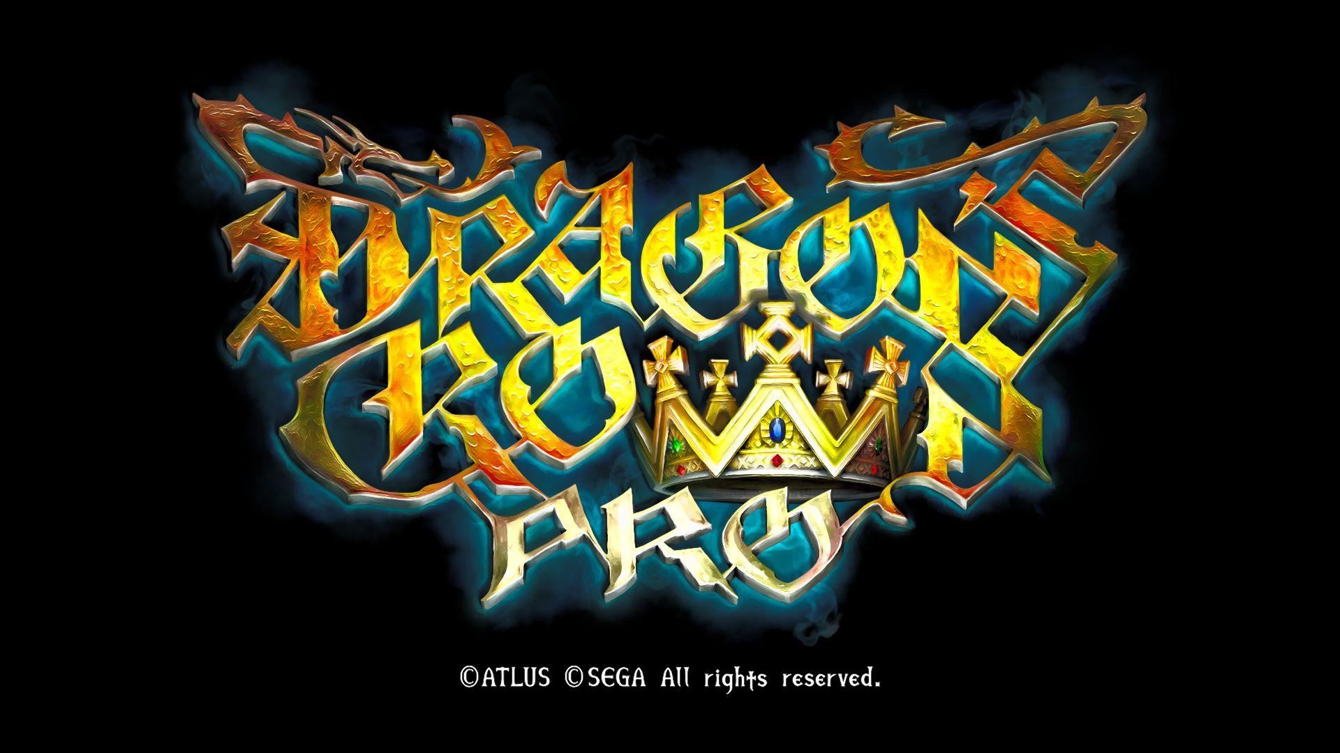 Dragon's Crown Pro title screen for Playstation 4