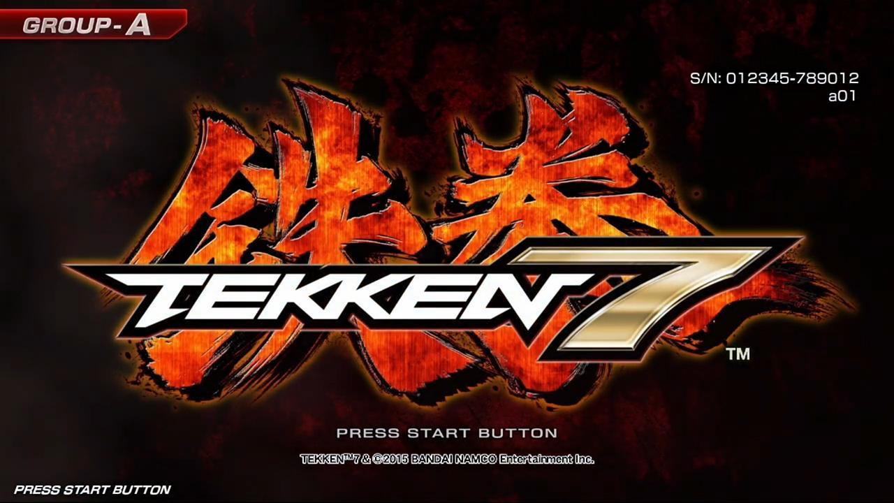 Tekken 7 [Collector's Edition] title screen for Playstation 4