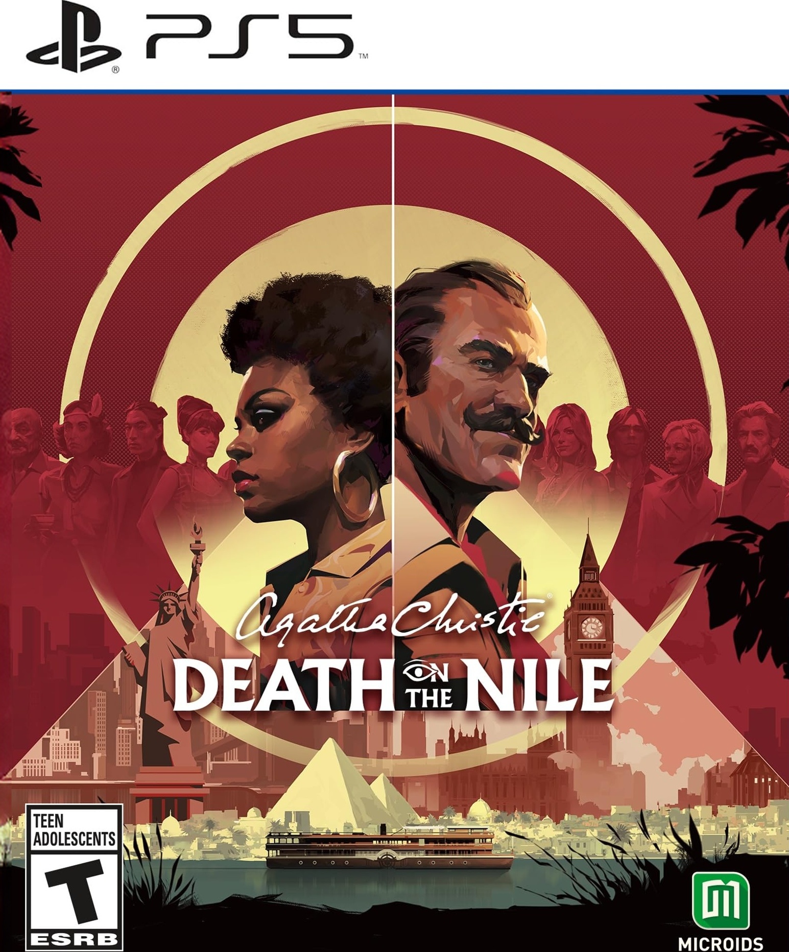 Agatha Christie Death On The Nile: Limited Edition box art for Playstation 5
