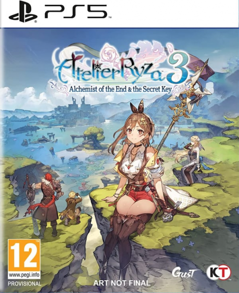 Atelier Ryza 3: Alchemist of the End & the Secret Key box art for Playstation 5