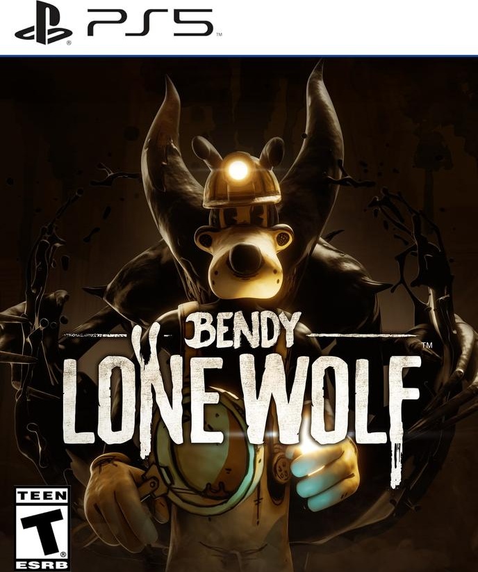 Bendy: Lone Wolf box art for Playstation 5