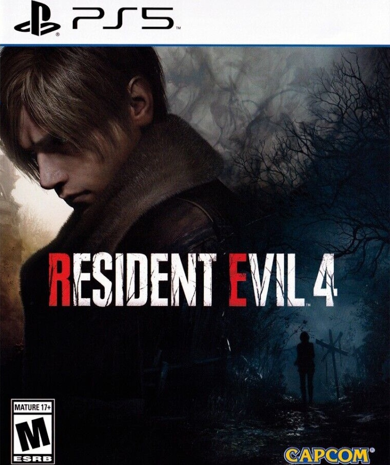 Biohazard RE:4 box art for Playstation 5