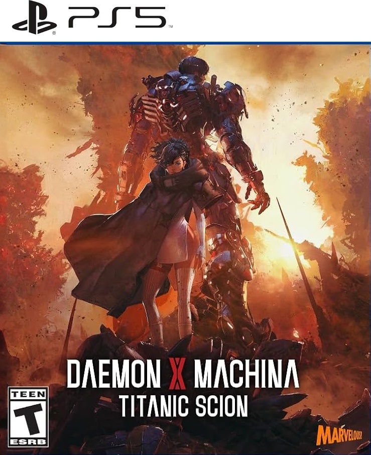 Daemon X Machina: Titanic Scion box art for Playstation 5
