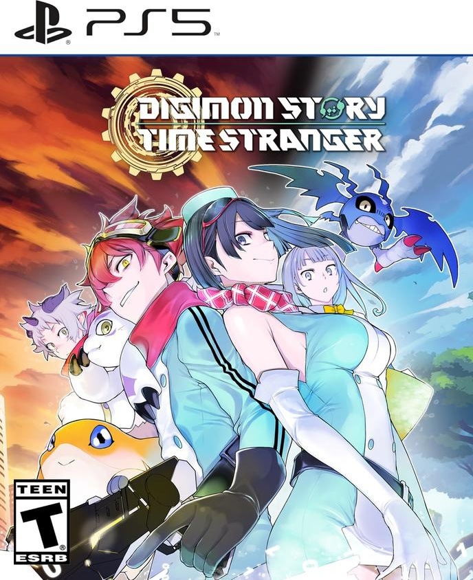 Digimon Story: Time Stranger box art for Playstation 5