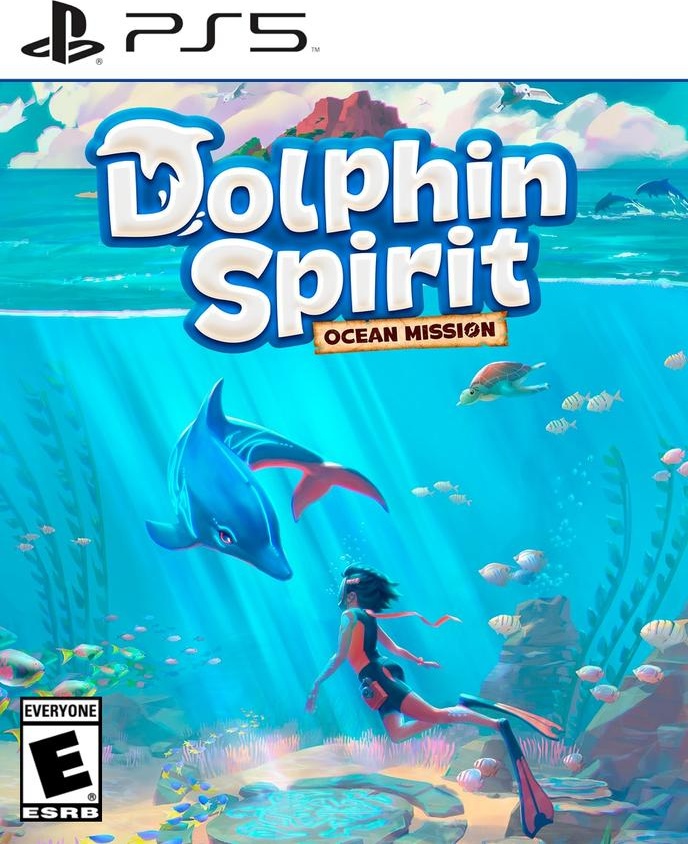 Dolphin Spirit: Ocean Mission box art for Playstation 5