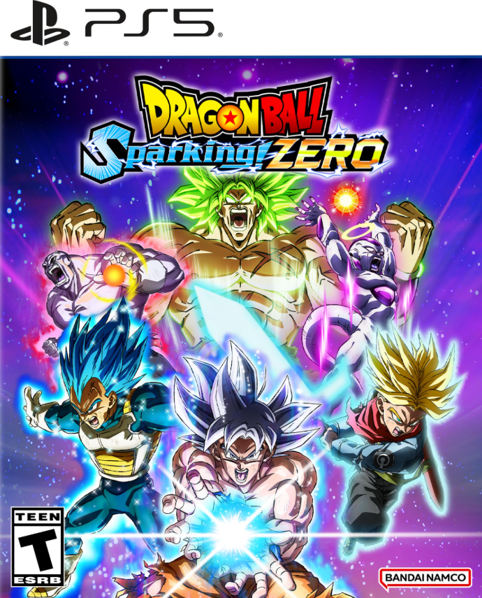 Dragon Ball: Sparking Zero box art for Playstation 5