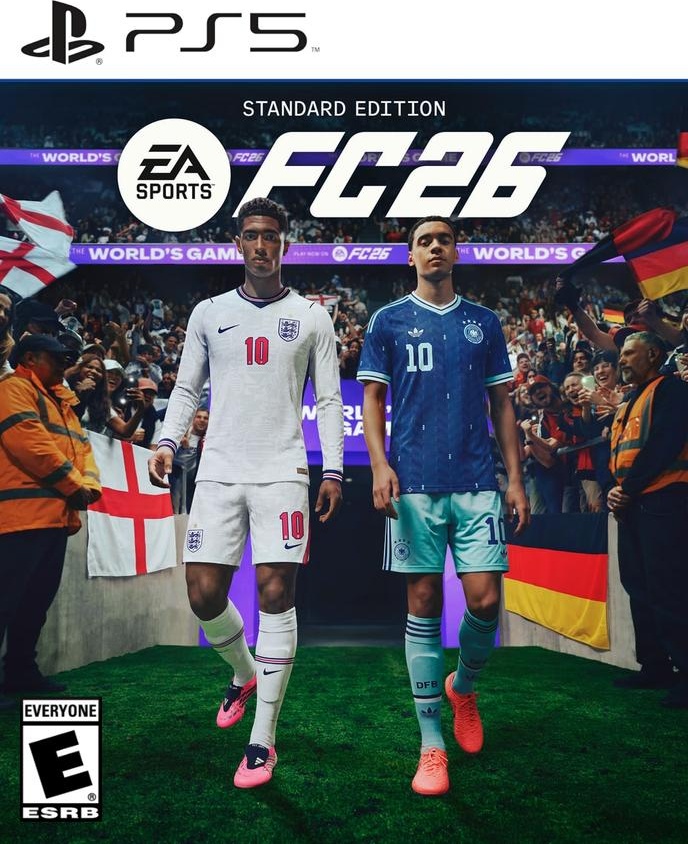 EA Sports FC 26 box art for Playstation 5