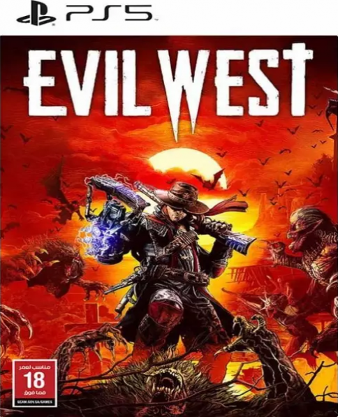 Evil West box art for Playstation 5