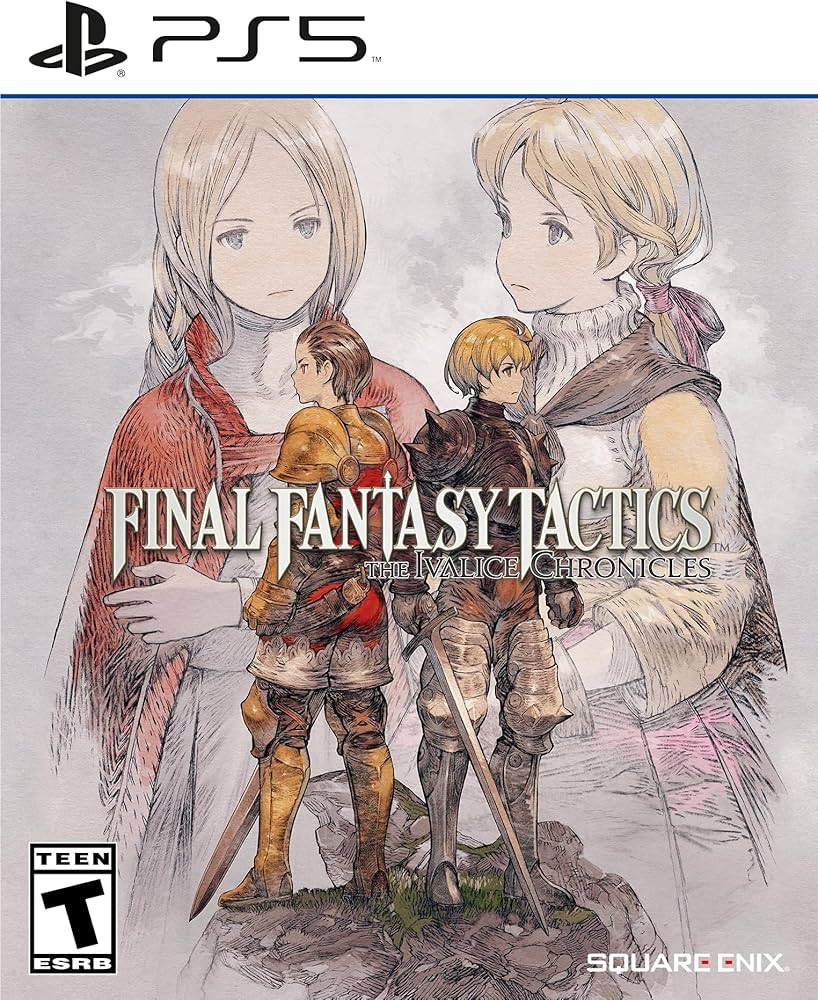 Final Fantasy Tactics: The Ivalice Chronicles box art for Playstation 5