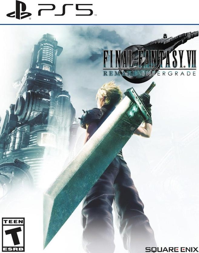 Final Fantasy VII Remake: Intergrade box art for Playstation 5
