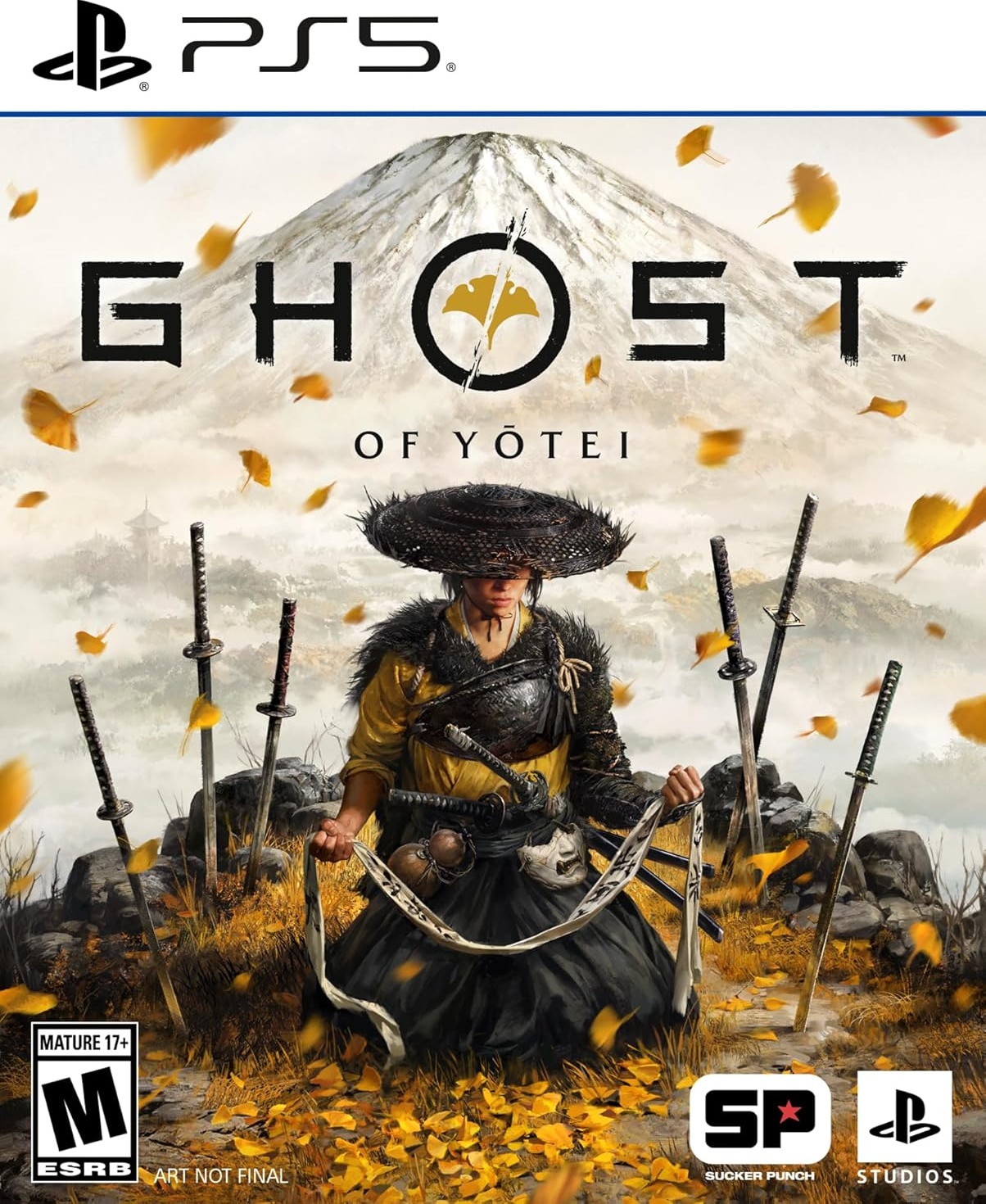 Ghost Of Yotei box art for Playstation 5