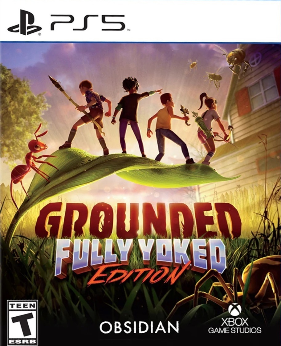 Grounded: Fully Yoked Edition box art for Playstation 5