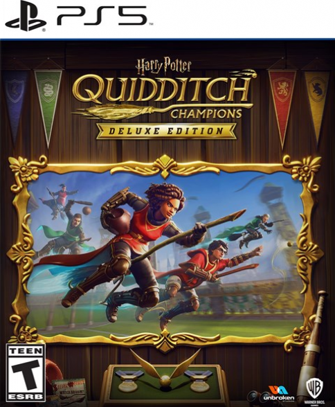 Harry Potter: Quidditch Champions [Deluxe Edition] box art for Playstation 5