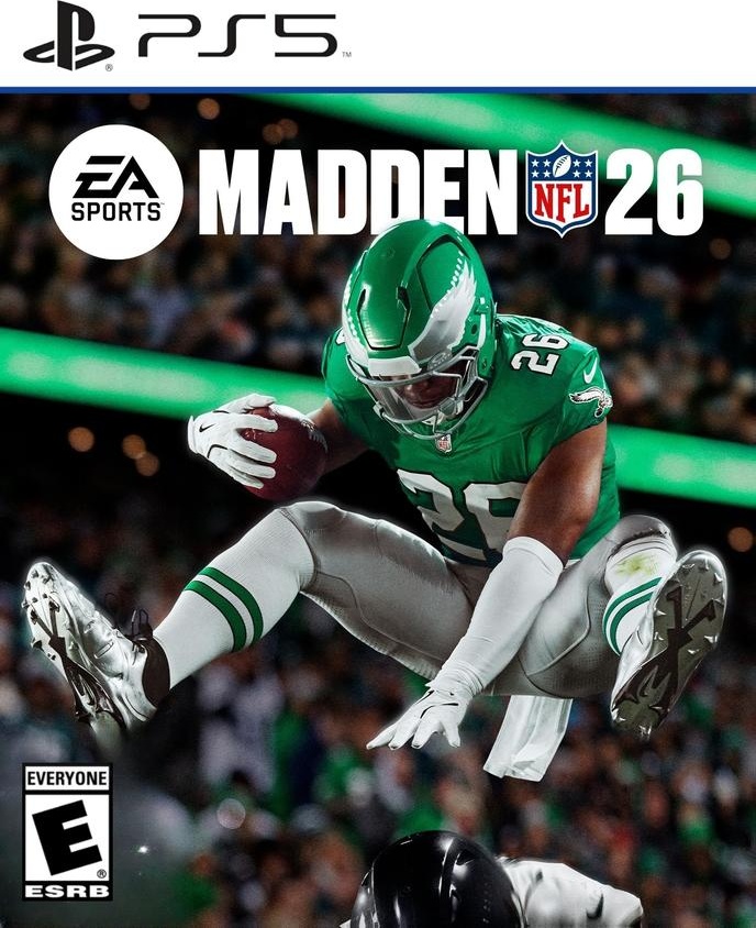 Madden NFL 26 box art for Playstation 5