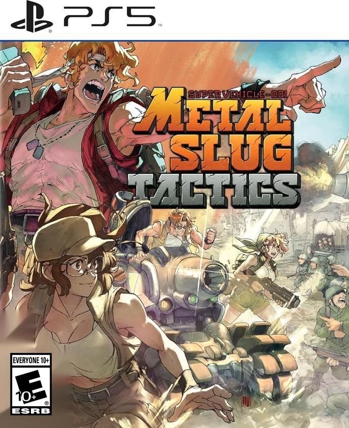 Metal Slug Tactics box art for Playstation 5