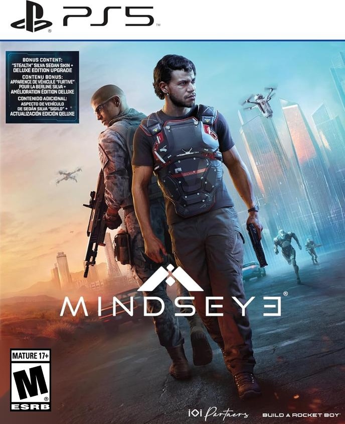 MindsEye box art for Playstation 5